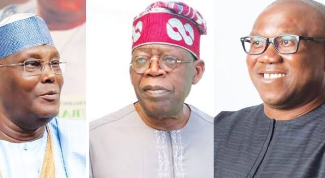 2027: Tinubu, Atiku, Obi lead as INEC unveils final list of presidential candidates Opposition