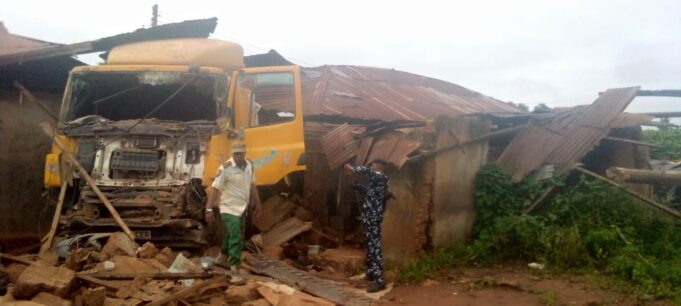 Ogun accident Pregnant woman