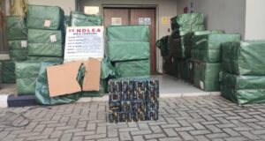 VIDEO: NDLEA intercepts 1.9m tramadol at Lagos airport Lagos airport