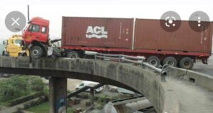 Lagos govt orders removal of trucks parked under Costain Bridge Costain Bridge