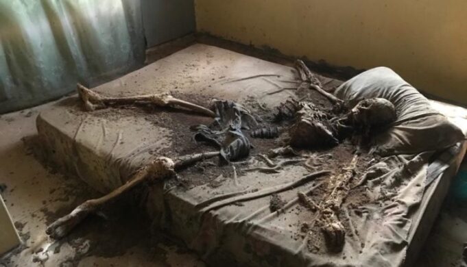Decomposing body in Oyo, Remains found