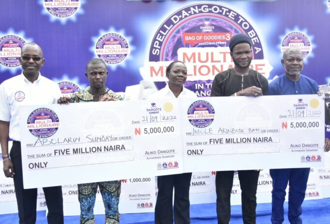 Dangote Cement promo