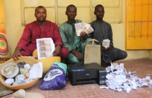 Police arrest 3 for producing counterfeit currency in Bauchi Counterfeit currency