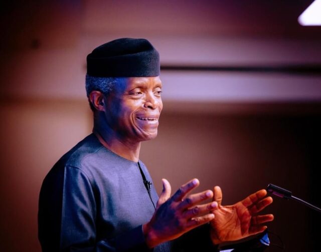 Osinbajo recounts moment he quit alcohol APC legal team, Osinbajo, Debt-for-climate swap deal