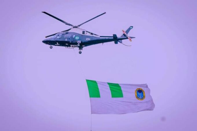 Buhari at Navy Games