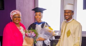 PHOTOS: Zahra Buhari graduates with First Class in UK varsity