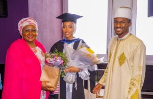 PHOTOS: Zahra Buhari graduates with First Class in UK varsity