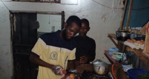 ASUU strike: Final year medical student turns food vendor Student