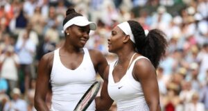 Williams sisters beaten in first doubles round at US Open Williams