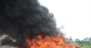 NDLEA sets ablaze N194bn worth of cocaine in Lagos
