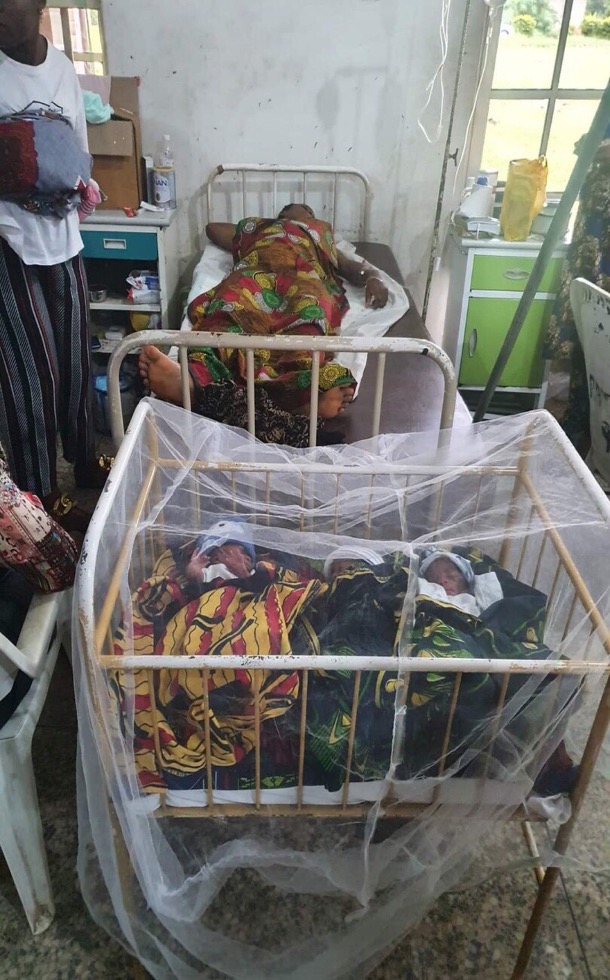 Student delivers of five babies Student