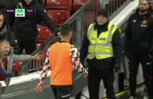 Tunnel walk: Man United drop Ronaldo for Chelsea clash Against Tottenham, Ronaldo