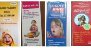 NAFDAC warns against use of 4 cough syrups Cough syrups