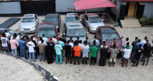 Again, EFCC arrests 2 siblings, 53 others for internet fraud in Ibadan Siblings
