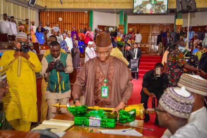 Governor El-Rufai presenting 2023 budget El-Rufai