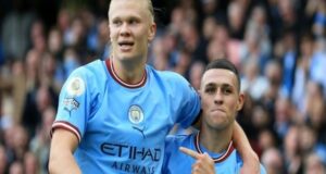 Haaland, Foden score hat-tricks as Man City thrash Man Utd 6-3 Foden, Haaland