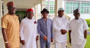 Wike, Makinde, Ortom, Ikpeazu, Ugwuanyi meet over PDP crisis PDP, Wike