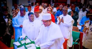 Buhari presents N20.5trn 2023 budget to NASS Buhari