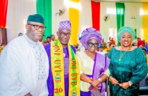 Fayemi honours ex-dep govs, Heads of Service, Ekiti indigenes