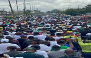 2023: Asaba agog as Obi supporters take over major roads Asaba
