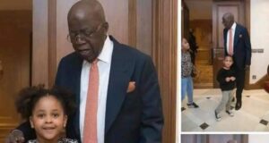 PHOTOS: Tinubu releases pictures with grandchildren
