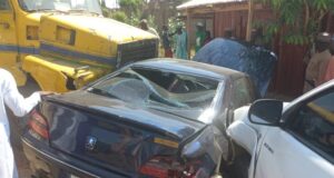 Governor escapes death as truck crushes convoy’s vehicles Governor