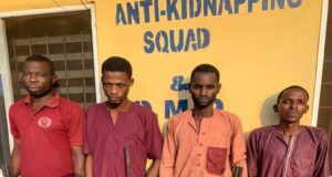 Police arrest 4 suspected kidnappers in Ogun Kidnappers