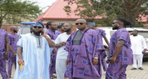 Davido makes first public appearance after son’s death Davido