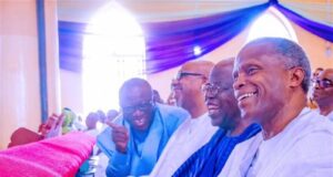 PHOTOS: Osinbajo, Tinubu, others grace Akeredolu’s mother’s burial Osinbajo