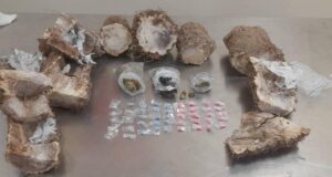 VIDEO: NDLEA recovers cannabis concealed in yams at Lagos airport Yams