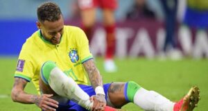 Neymar suffers ankle sprain in Brazil’s World Cup win Brazil squad, Neymar