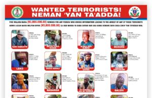 DHQ unveils identities of terrorists’ commanders, places bounty Terrorists