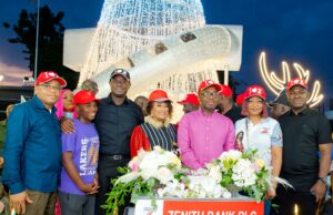 Zenith Bank activates Christmas light-up