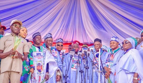 2027: Tinubu begins re-election campaign in Kaduna October 24 Tinubu