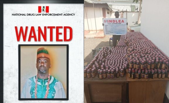Abuja drug lord declared wanted and codeine seized Abuja drug lord