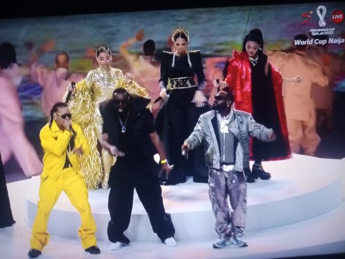 Davido at World Cup final Davido