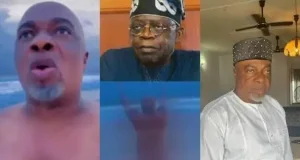 Nollywood actor goes ‘naked’ at beach, prays for Tinubu Actor