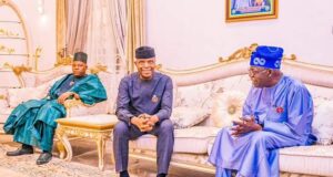 PHOTOS: Osinbajo visits Tinubu, Shettima
