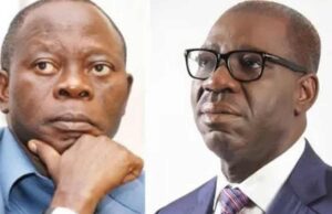 Obaseki: I and Oshiomhole are no longer friends Oshiomhole and Obaseki