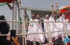 Niger supporters to Tinubu: ‘You don win, You don win’ Tinubu campaigns in Minna
