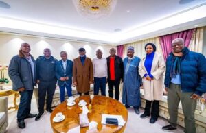 PHOTOS: Tinubu, Gbaja, El-Rufai, Fayemi, other meet in London Tinubu
