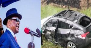 PHOTOS: Leader of Wike’s live band involves in accident Live band