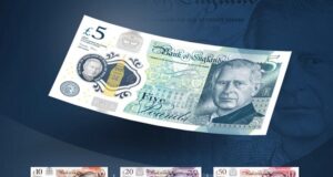 UK unveils banknotes featuring King Charles III King Charles III