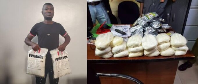 Arrested cocaine dealer Cocaine