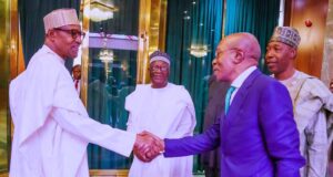 Emefiele meets Buhari over new naira notes Buhari, Emefiele