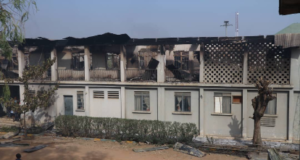 Offices destroyed as fire guts Kano police headquarters Kano police headquarters
