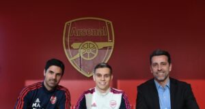 Arsenal sign Leandro Trossard from Brighton Leandro Trossard