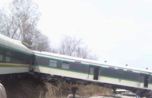 Passengers stranded as train derails in Kogi