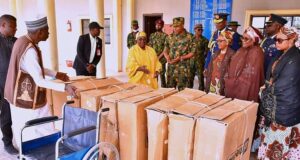 PHOTOS: Kaduna govt donates 20 wheelchairs to Army hospitals