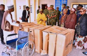 PHOTOS: Kaduna govt donates 20 wheelchairs to Army hospitals